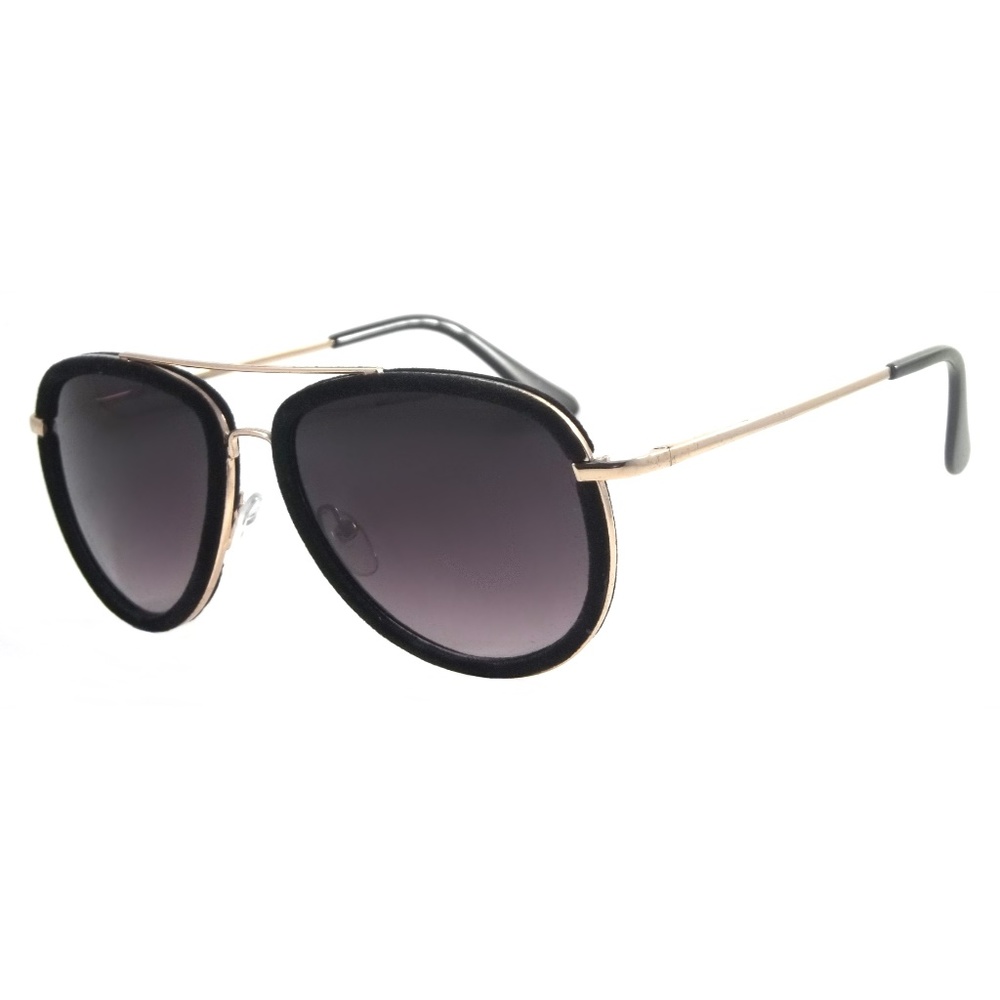 Retro Aviator Sunglasses Velour Classic Pilot